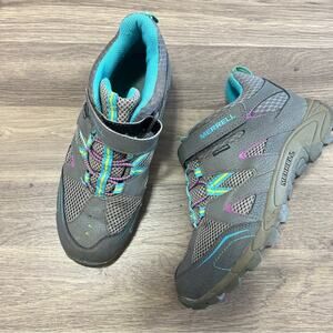 Merrell Hilltop Quick Close Waterproof Hiking Kids Boot Sz5